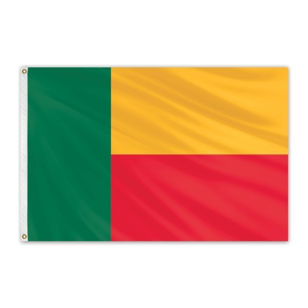 Global Flags Unlimited Benin Outdoor Nylon Flag 6'x10' 203362